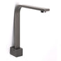Gun Metal Square Bathroom Swivel Spout Gooseneck Arm Bathtub Filler Tap Outlet V1233-SP910GM