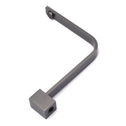 Gun Metal Square Bathroom Swivel Spout Gooseneck Arm Bathtub Filler Tap Outlet V1233-SP910GM