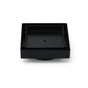 Matt Black Square 100x100mm Tile Insert Floor Drain Shower Grate 80mm Outlet Waste V1233-SQTI0100D80P