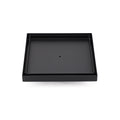 Matt Black Bathroom Big 200mm Tile Insert Floor Drain Shower Grate 50mm Outlet V1233-SQTI01200D50BL