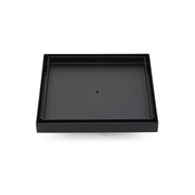 Matt Black Bathroom Big 200mm Tile Insert Floor Drain Shower Grate 50mm Outlet V1233-SQTI01200D50BL