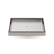 Bathroom 200x200mm Big Square Tile Insert Floor Drain Shower Grate 50mm Waste V1233-SQTI01200D50BS