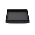 Watermark Matt Black Large 200mm Tile Insert Floor Drain Shower Grate 80mm Waste V1233-SQTI01200D80BL