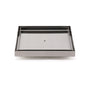 Bathroom Large Square 200x200mm Tile Insert Floor Drain Shower Grate 80mm Waste V1233-SQTI01200D80BS