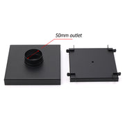 Matt Black 150x150mm Tile Insert Floor Drain Shower Grate 50mm Outlet Watermark V1233-SQTI0150D50BL