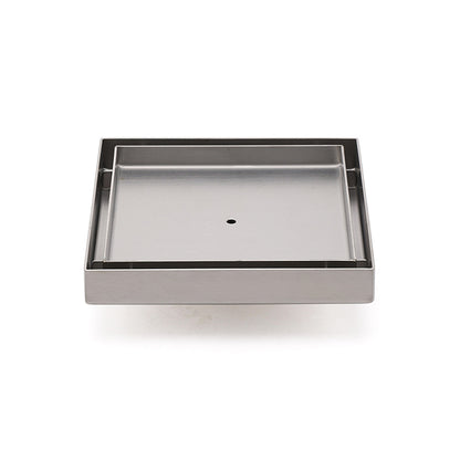150x150mm Square Tile Insert Floor Drain Stainless Steel Shower Grate 50mm Waste V1233-SQTI0150D50BS