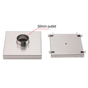 150x150mm Square Tile Insert Floor Drain Stainless Steel Shower Grate 50mm Waste V1233-SQTI0150D50BS