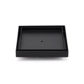 Watermark Black 150x150mm Tile Insert Floor Drain Shower Grate 80mm Waste Outlet V1233-SQTI0150D80BL