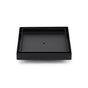 Watermark Black 150x150mm Tile Insert Floor Drain Shower Grate 80mm Waste Outlet V1233-SQTI0150D80BL