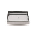 Square 150x150mm Tile Insert Floor Drain 80mm Waste Stainless Steel Shower Grate V1233-SQTI0150D80BS