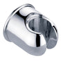 Round ABS Plastic Chrome Wall Hang Bracket Holder For Hand Held Shower Head Hose V1233-W017
