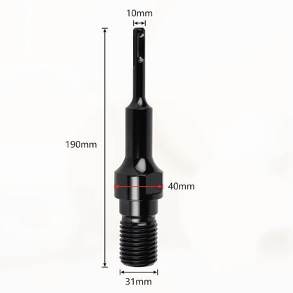 Adapter SDS PLUS on Drill Bit Diamant UNC Adapter of Carottage, 1.25 in