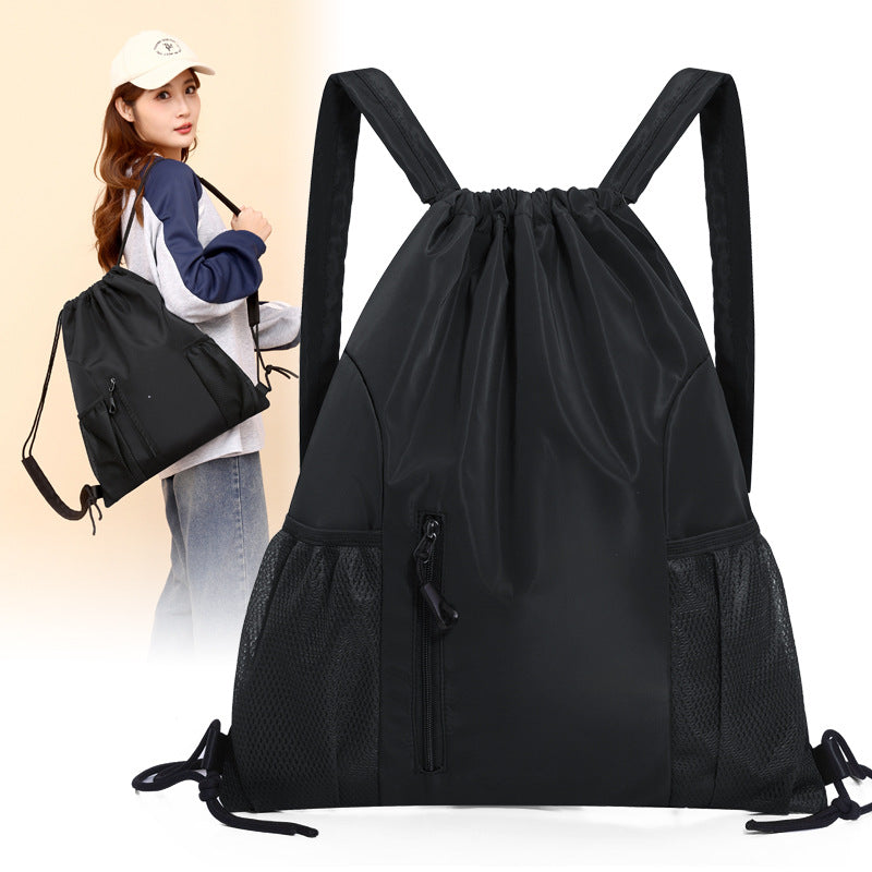 One-piece backpack - Drawstring backpack - Large capacity - Lightweight - Separate compartments for wet and V1237-NKKS00005