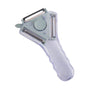Peeler - 3-in-1 peeler - Ergonomic - Can be used for peeling, grating and slicing - Blue V1237-NKKS00016