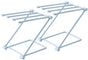 Kitchen towel rack - space-saving - foldable rack - with 4 supports, corrosion-resistant, suitable for V1237-NKKS00017