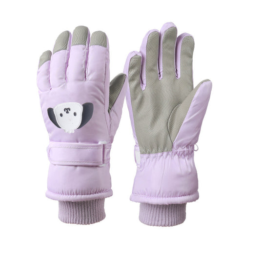 Gloves - Children's Gloves - Children's Ski Gloves - Touchscreen Gloves - Windproof - Warm - Suitable for V1237-NKKS00046