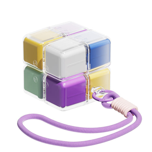 Medicine box - 7-day medicine box - Weekly pill box - Portable pill box for travel - Easy to open - 8 V1237-NKKS00059
