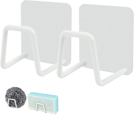 Storage rack - Sponge rack - Self-adhesive - Waterproof - Stainless steel sponge rack for the sink - Sink V1237-NKKS00105