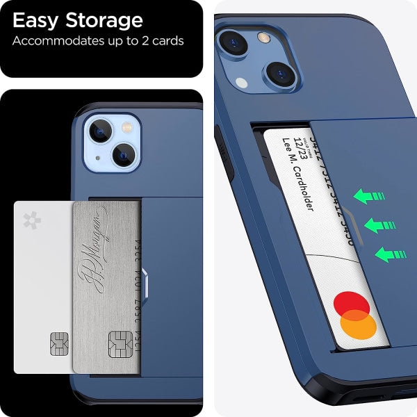 2023 new iPhone 14 case with card holder, Wireless charging compatible iPhone 14 Wallet case, Slim shockproof V1237-ZY-203-0020