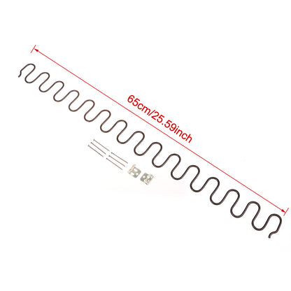 Replacement Sofa Chair Springs Spring with Clips 65cm V1237-ZY-203-0033