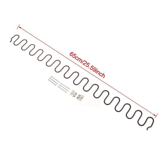 Replacement Sofa Chair Springs Spring with Clips 65cm V1237-ZY-203-0033