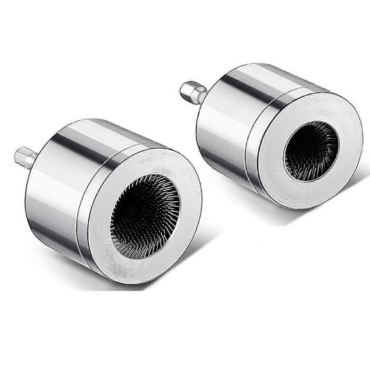2-Pack Copper Pipe Cleaning Brush, Full-Metal HVAC Pipe Cleaning Brush for Drill Power 1/4in Shaft V1237-ZY-203-0035
