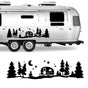 Tree Forest Vinyl Body Decal Sticker for SUV RV Van Caravan Off V1237-ZY-203-0038
