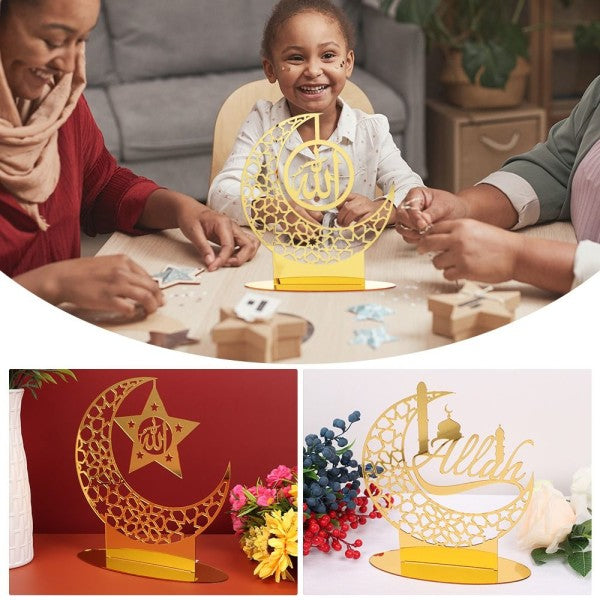 Eid Mubarak Decor Ramadan Ornament 1 1 V1237-ZY-203-0049