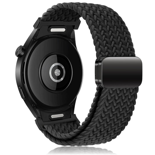 Braided Strap for Samsung Galaxy Watch 6 4 classic/5 Pro 45mm 47mm 43mm 44mm 40mm Magnetic Strap Without Gap V1237-ZY-203-0089