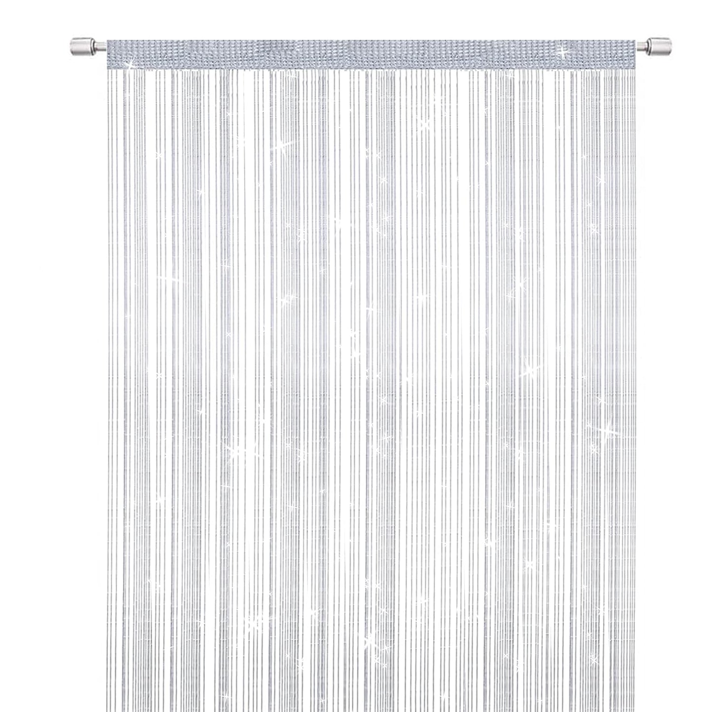 String Curtains Door Mosquito Net, Elegant Divider Tassel Curtain for Home Decor, Partition Curtain for Doors V1237-ZY-203-0125