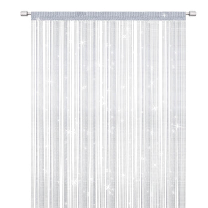String Curtains Door Mosquito Net, Elegant Divider Tassel Curtain for Home Decor, Partition Curtain for Doors V1237-ZY-203-0125