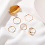 Fashion women's ring open ring led ring little finger ring set Amazon ZCR015 V1237-ZY-203-0134