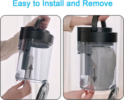 12 Vacuum Cleaner Bags for Roborock S7 S7 Plus S7 Max T7s T7s Plus, Replace-Xin V1237-ZY-203-0135