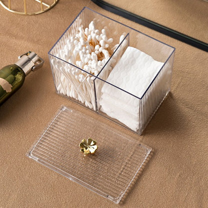 Makeup Storage Organizer Bathroom Jar Cotton Swabs Storage V1237-ZY-203-0136