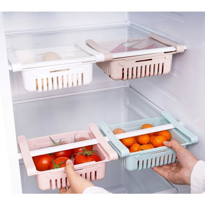 Refrigerator Drawers, Adjustable Storage Shelf Refrigerator Divider Organizer, Refrigerator Drawer Organizer V1237-ZY-203-0147