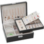 Jewelry Box Jewelry PU Leather Storage Box (Black) V1237-ZY-203-0176