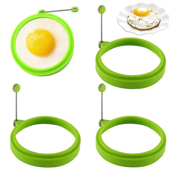pcs silicone egg ring, egg rings non-stick, egg cooking rings, perfect fried shape or pancake rings V1237-ZY-203-0177