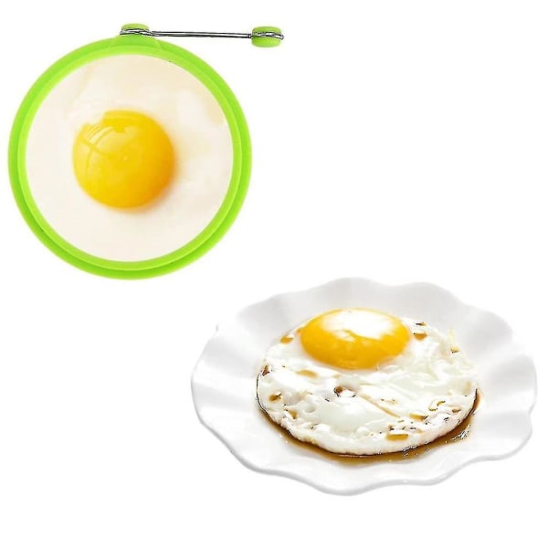 pcs silicone egg ring, egg rings non-stick, egg cooking rings, perfect fried shape or pancake rings V1237-ZY-203-0177