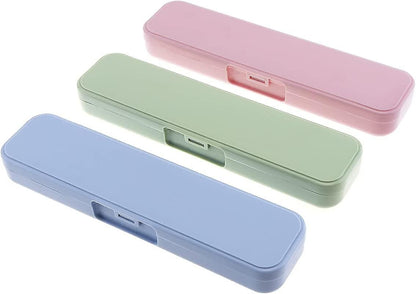 Portable Cutlery Box - Set of 3, Perfect for Camping, Traveling and More (Multicolor) V1237-ZY-203-0181