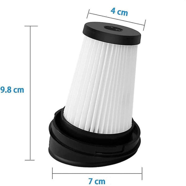 3-pack filters for Grundig Vch9832 Vch9629 Vch9630 vacuum cleaner V1237-ZY-203-0184