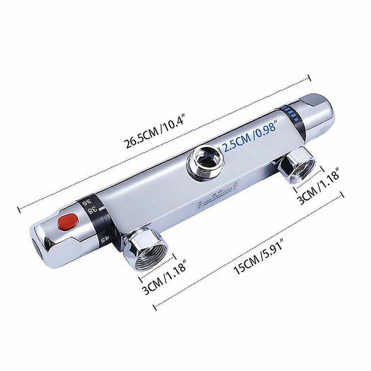 Thermostatic shower mixer V1237-ZY-203-0186