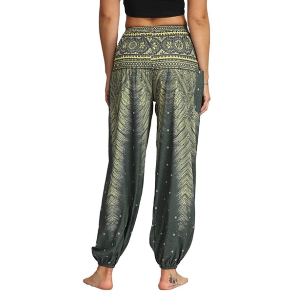Women's Printed Sports Pants with Relaxed Bloomers_max V1237-ZY-203-0188
