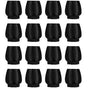 16-pack - Furniture feet / Silicone feet for chair - Floor protector Black V1237-ZY-203-0198