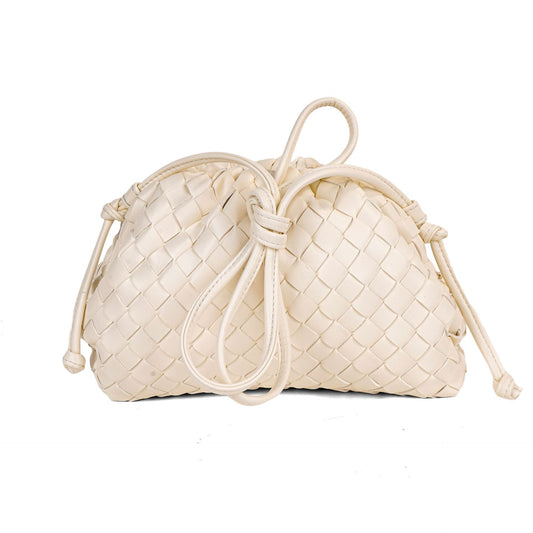 Cloud Backpack 2024 New Style Bag Ladies Cow Leather Crinkle Dumpling Bag Ladies Handbag Shoulder Bag MJ51 V1237-ZY-203-0209