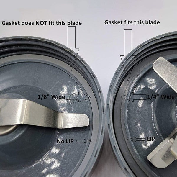 10-Pack Silicone O-Ring Seals for Nutribullet 600 Pro 900 Series Gray 85g V1237-ZY-203-0227