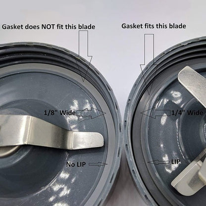 10-Pack Silicone O-Ring Seals for Nutribullet 600 Pro 900 Series Gray 85g V1237-ZY-203-0227