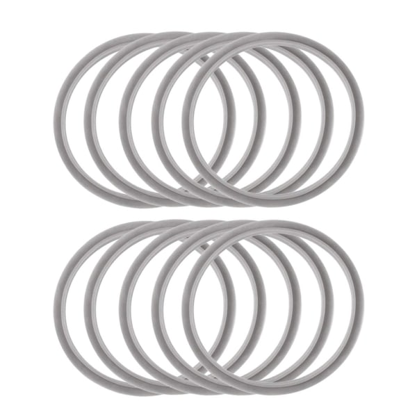 10-Pack Silicone O-Ring Seals for Nutribullet 600 Pro 900 Series Gray 85g V1237-ZY-203-0227
