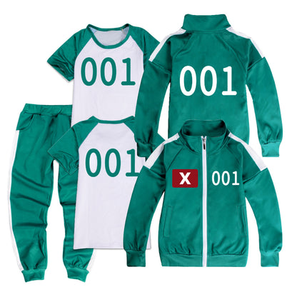 Squid Game, sportswear, complete set with rope 230 140 V1237-ZY-203-0251