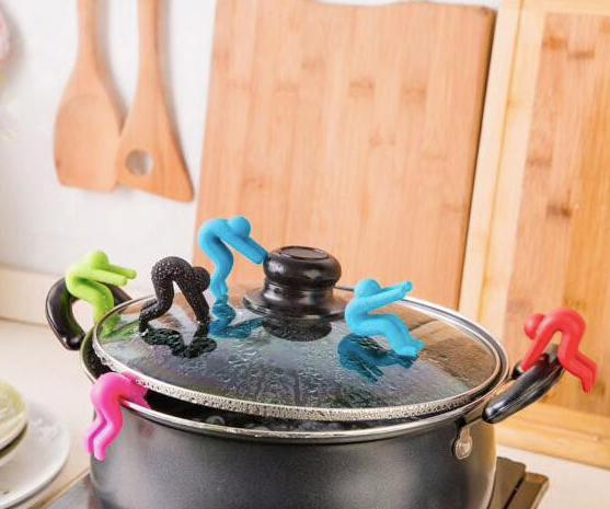 2pcs Boil-Over Protection Guys - Avoid Boiling Black V1237-ZY-203-0259