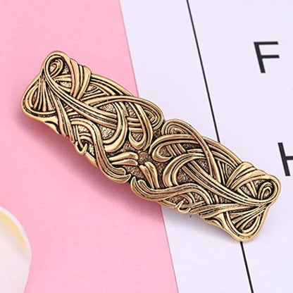 Vintage Celtic Hair Clip Medieval Viking Hair Accessories_max V1237-ZY-203-0270